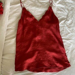 Free People Silk Top